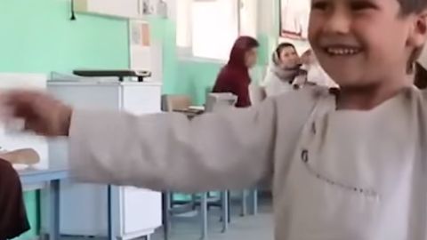 Sayed Ahmad Rahman tiene cinco años.