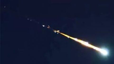 Cae meteorito en el estado de Michioacán.