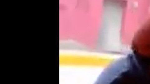 El tipo estaba borracho.