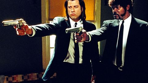 John Travolta y Samuel L. Jackson en "Pulp fiction"