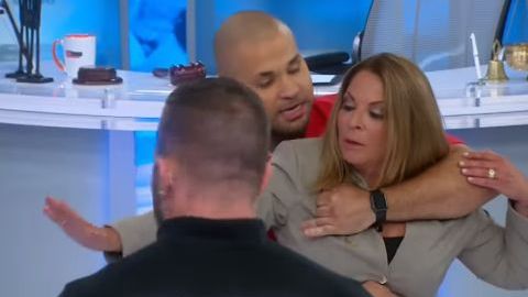 Captura del episodio en el que la Dra. Polo es supuestamente secuestrada.