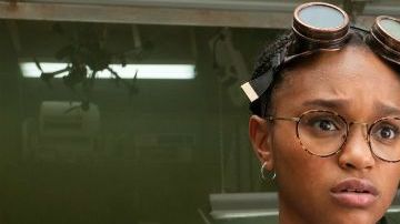 Eden Duncan-Smith y Dante Crichlow en "See you yesterday"