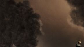 Así fue como el hipotético asteroide terminó con Nueva York.