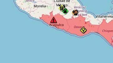 Alerta en la costa del Pacífico y el Caribe