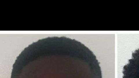 Los jóvenes atropellados.