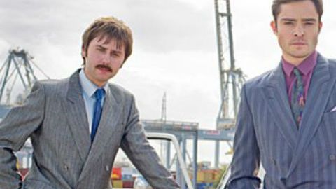 James Buckley, Ed Westwick y Joe Thomas en "White gold"