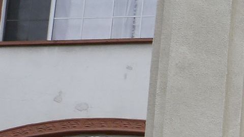 Grafiti con el que la MS-13 busca marcar territorio en la zona de Los Angeles.