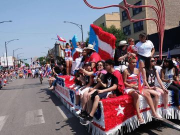 El Desfile Puertorriqueño en Chicago.
