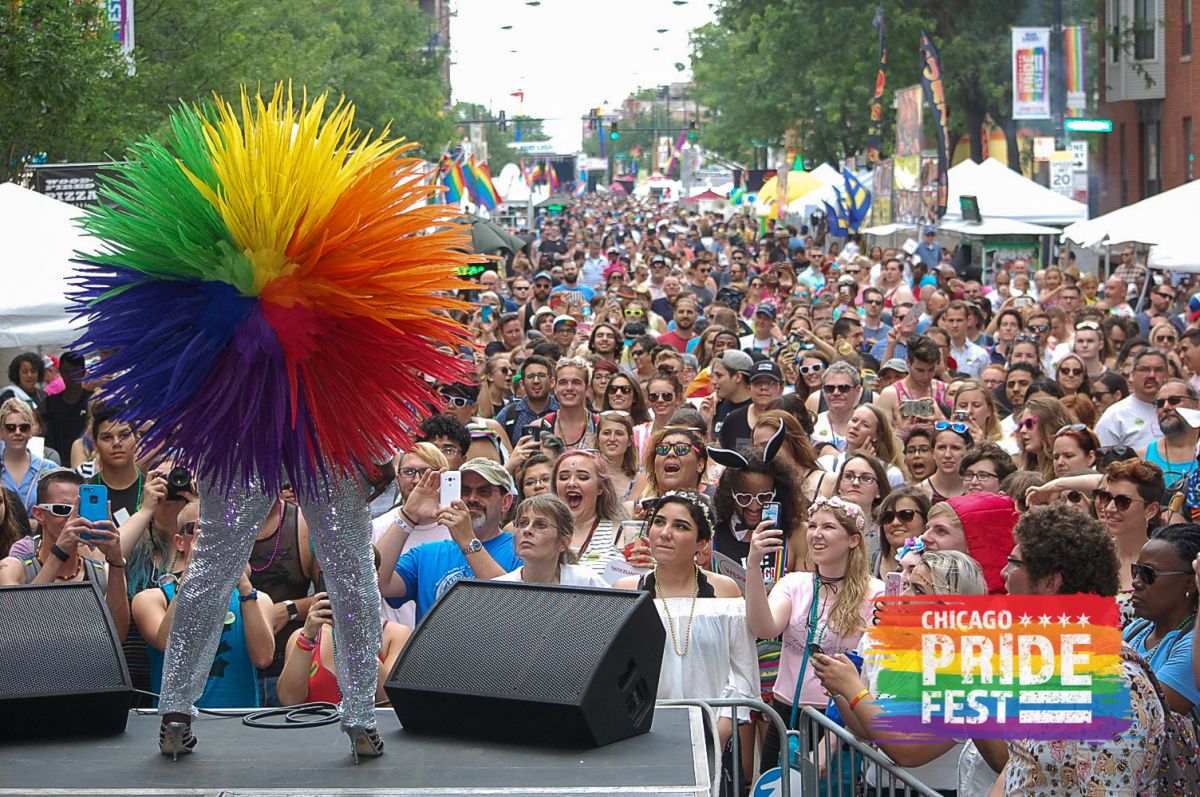 El Festival del Orgullo Gay de Chciago.