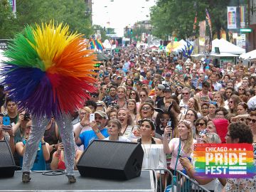 El Festival del Orgullo Gay de Chciago.
