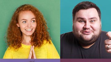 Nuestras caras ahora son más anchas.