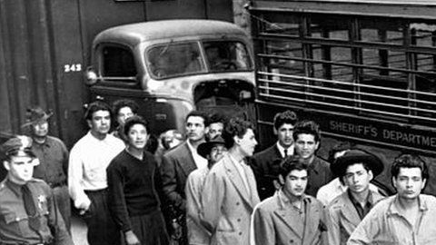 Cientos de jóvenes de origen mexicano, fueron detenidos en 1943.