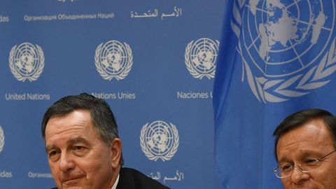 Cancilleres del Grupo de Lima en la reunión sobre Venezuela.