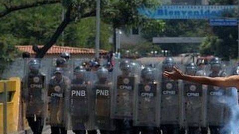 Los puentes en la zona fronteriza fueron cerrados en febrero.