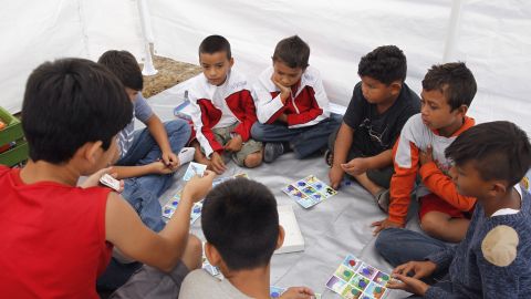 el centro-carpa contará con un área infantil.