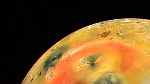 Así luce Ío, una de las lunas de Júpiter.