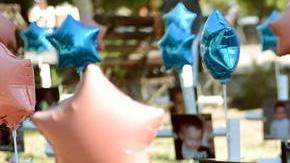 Homenaje a las pequeñas víctimas.