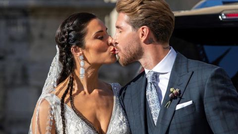 Sergio Ramos y Pilar Rubio se dieron el "sí, quiero" en la catedral de Sevilla