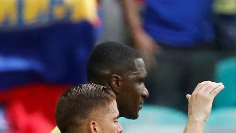 Colombia venció a Paraguay con gol solitario de Gustavo Cuellar y calificó invicto en el Grupo B de la Copa América.