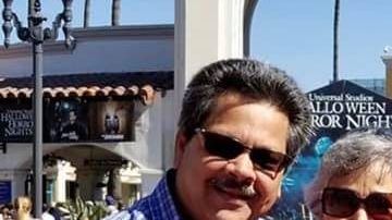 Foto de las víctimas que publicó Rick Shureih en FB. El joven asesinado y la pareja en cuidados intensivos.