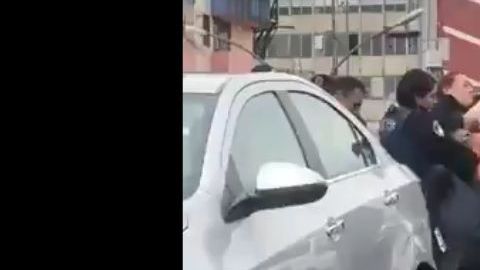 Agresión a mujer en la Ciudad de México.