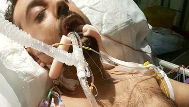 Sajed Choudry quedó en coma.