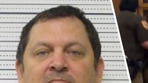 Aubrey Trail se cortó el cuello durante el juicio en el que se le acusaba de asesinar a una mujer.