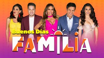 Los conductores de "Buenos Días Familia" de Estrella TV