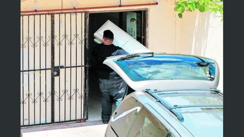 Los cuerpos de Óscar y Valeria salieron de la ciudad fronteriza de Matamoros el jueves por la tarde.