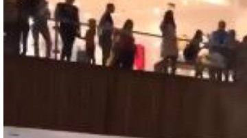 Muchos se tomaron con humor este momento.