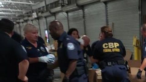 La droga iba en grandes paquetes. Se hallaron 15,582 "ladrillos".