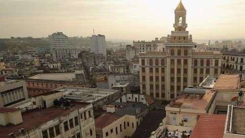 Vista aérea de parte de La Habana.