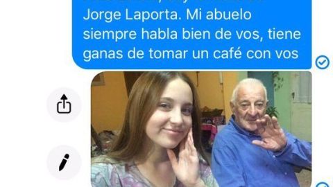 Una de sus nietas le ayudó a emprender la búsqueda de su viejo amor en Facebook.