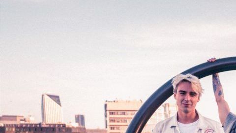 Javier 'Chicharito' Hernández, Sarah Kohan, Diego Dreyfus y 'Nico'.