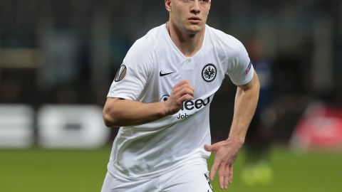 Luka Jovic en la Bundesliga.