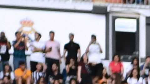 Eden Hazard en el Santiago Bernabeú.