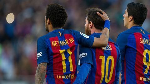 Lionel Messi, Luis Suárez, Neymar