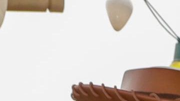 Tom Hanks y Tim Allen en Toy Story Land de Walt Disney World en Orlando.