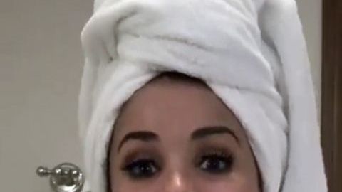 Carolina Sandoval y Nick Hernández