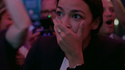 Alexandria Ocasio-Cortez en "Knock down the house"