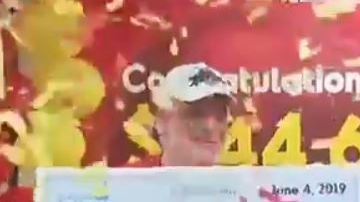 Charles W. Jackson indicó que parte de su premio lo donará a organizaciones de beneficencia.