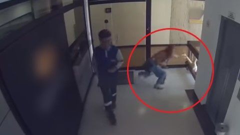 Los reflejos de esta mujer han sorprendido a todos.