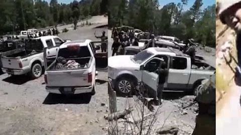 Sicarios pesean a plena luz del día.