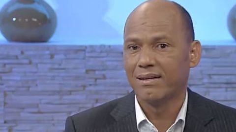 Nisdean Mirabal,el padre de Oliver Moisés Mirabal Acosta, uno de los arrestados en el caso de David Ortiz.