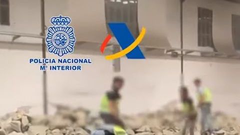 Algunas "piedras" eran falsas.
