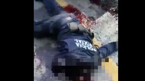 Emboscada a policías comunitarios.