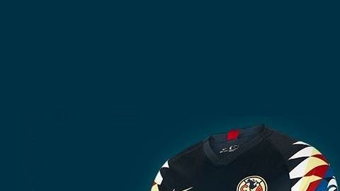 El nuevo uniforme de visitante del América es azul marino con triángulos amarillos, rojos y blancos en las mangas