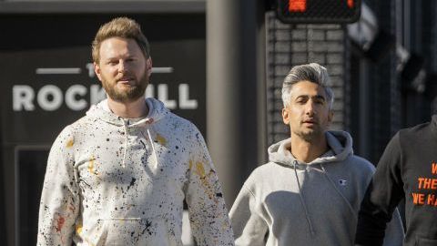 Bobby Berk, Tan France, Antoni Porowski, Jonathan Van Ness y Karamo Brown, en "Queer eye"