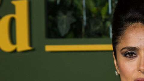 Salma Hayek luce radiante.