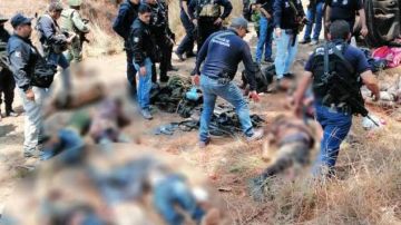 Sangriento enfrentamiento entre CJNG y los viagras deja 10 muertos en Michoacán
